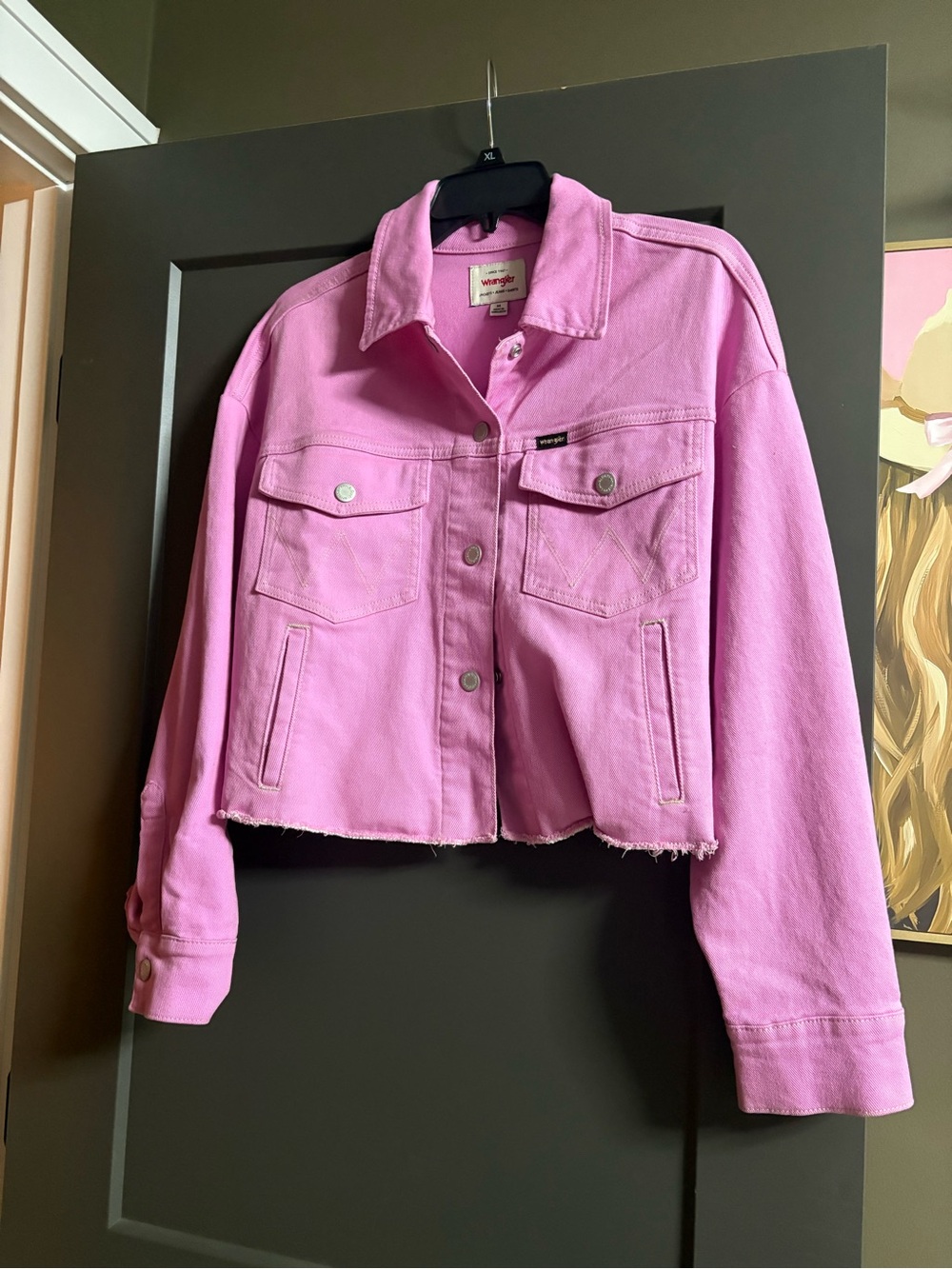 Pink Denim Jacket - Picture 3 of 5